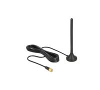 DeLOCK 12419 Antenne Omni-directionnelle Type F 2.5 dBi 824-960/1710-2170 MHz, Polarisation Linéaire, Température -30°C à 70°C