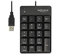 DELOCK 12481 TECLADO NUMÃ‰Rico USB Universal Negro