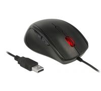 DeLOCK 12548 souris Bureau Gauche USB Type-A Optique 2400 DPI