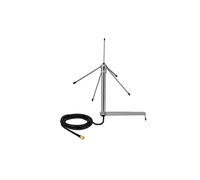 DeLOCK 12565 Antenne omnidirectionnelle 0.433 GHz, 3 dBi, connecteur SMA, impédance 50 Ohm, polarisation verticale, câble RG-58 C/U 3m, H 450mm