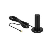 DeLOCK 12590 Antenne Omni-directionnelle 3 dBi SMA 0.698-3.8 GHz, 50 Ohm, Polarisation Linéaire Verticale, IPX5, ABS, -20°C à 70°C