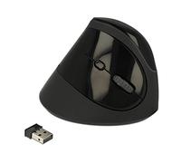 Delock 12599 Souris USB Ergonomique Verticale sans Fil Noir