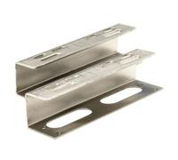 DeLock Kit d'installation 18026 – Adaptateur pour baie 5,25" à 3,5" Métal Argent