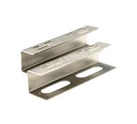 DeLOCK 18026 Kit de Support Métal Argent 2.5" (6.35cm) - Fixation Disque Dur/SSD interne - Référence 18026