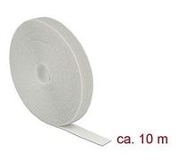 DeLock 18281 Câble Hook-and-Loop Gris 10 m Gris