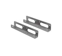 DeLOCK 18282 Kit d'Installation 2.5" vers 3.5" Argent pour Disque Dur / SSD - Compatible PC - Inclut Vis de Fixation