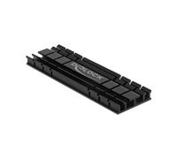 DeLOCK 18285 Dissipateur Thermique Aluminium Noir 22x70x5.2mm pour Refroidissement Système Informatique