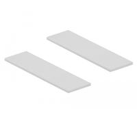 DeLOCK 18287 ventilateur, refroidisseur et radiateur Module de mémoire - Ventilateurs, refoidisseurs et radiateurs (Module de mémoire, Radiateur, Gris, 70 mm, 20 mm, 1,75 mm)