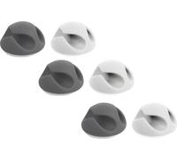 Delock 18295 Kit de supports de câbles Delock avec 2 passages de câbles 6 pièces