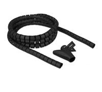 DeLOCK "Tuyau spiralé avec outil d''insertion 2,5 m x 20 mm, Tuyau flexible de câble"