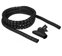 Delock 18836 Protecteur De Câbles Gaine De Protection De Câble Noir