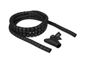 Delock 18836 Protecteur De Câbles Gaine De Protection De Câble Noir