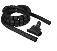 Delock 18837 Protecteur De Câbles Gaine De Protection De Câble Noir