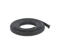 DeLOCK 18849 Gaine de Protection Câble 1.2cm, Polyester Noir Inflammabilité V-2, 1 Pièce