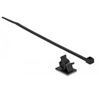 DeLOCK 18878 serre-câbles Nylon Noir 10 pièces