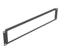 Delock 19″ Armoire réseau Panneau avec Ouverture 2 U Noir