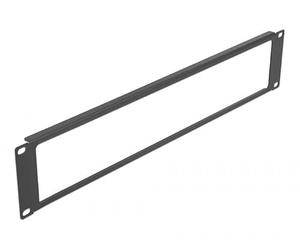 Delock 19″ Armoire réseau Panneau avec Ouverture 2 U Noir