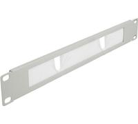 DELOCK 19" Kabelmanagement Bürstenleiste 1HE grau