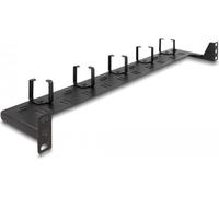 Delock 19″ Panneau de manœuvre Fibre Optique 1U Noir