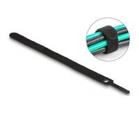 Delock 19011 Serre-câbles Attache-câbles à Crochets Et à Boucles Noir