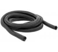 Delock 19047 19047 Gaine tressée noir polyester 10 m 26 mm (max) 1 pc(s)