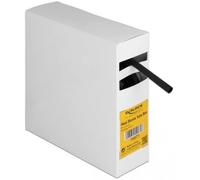 Delock 19971 Gaine thermorétractable noir 6 mm Taux de retreint:3:1 1 pc(s)
