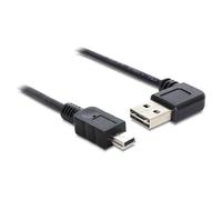 DeLOCK 1m USB 2.0 A - miniUSB m/m câble USB USB A Mini-USB A Noir