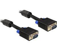DeLOCK 1m VGA Câble VGA VGA (D-Sub) Noir