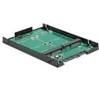DELOCK 2.5 22 Pin SATA Converter > 2 x mSATA mit RAID