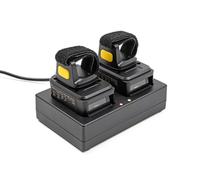 DeLock 2 anneaux scanners de codes-barres avec station