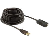 DeLock Câble USB USB 2.0 USB-A mâle vers USB-A femelle 10 m noir 82446