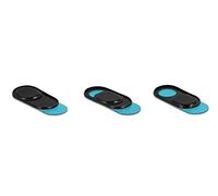 Delock 20652 Lot de 3 Cache-Webcam pour Ordinateur Portable, Tablette, Smartphone