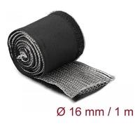 Delock 20840 Protection de sol pour câbles (100 cm), Gaine + protection pour câbles, Noir