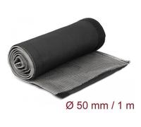Delock 20844 Protection de sol pour câbles (100 cm), Gaine + protection pour câbles, Noir