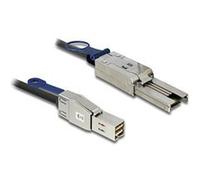 Delock 2m, mini sas hd sff-8644 - mini sas sff-8088 (83572) Noir G