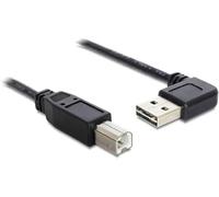 DeLOCK 2m USB 2.0 A - B m/m câble USB USB A USB B Noir