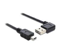 DeLOCK 2m USB 2.0 A - miniUSB m/m câble USB USB A Mini-USB A Noir