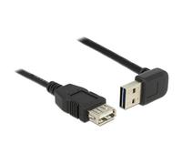 DeLOCK 2m, USB 2.0-A - USB 2.0-A câble USB USB A 0,48 Gbit/s Noir