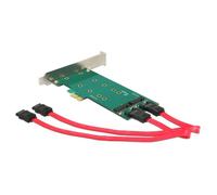DeLOCK 2x 67-pin M.2 key B - 2x SATA 7-pin carte et adaptateur d'interfaces Interne