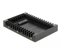 DeLOCK 3.5? Bâti d'installation pour un lecteur fin SATA de 2.5? noir