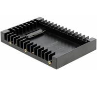 Delock 3.5″ Einbaurahmen für 2.5″ SATA Laufwerk schwarz Cadre de montage pour disque dur 2.5