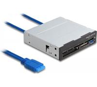 DELOCK 3.5 SuperSpeed USB Card Reader 6 Slots + 1 x USB TypA