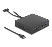 DeLOCK 3,5 ? USB 3.2 Gen 2 Panneau Avant 2 x USB Type-C + 2 x USB Type-A