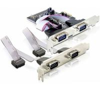Delock 4 x serial PCI Express card Carte PCI-Express PCIe