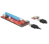 DeLOCK 41423 carte et adaptateur d'interfaces Interne PCI, SATA, USB 3.2 Gen 1 (3.1 Gen 1)