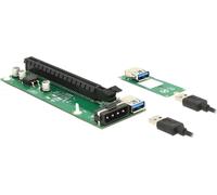 Delock 41428 Delock Riser Karte M.2 Key B+M > PCI Express x16 30cm USB