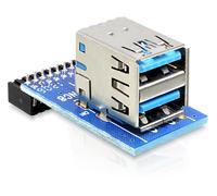 DeLOCK 41865 carte et adaptateur d'interfaces Interne USB 3.2 Gen 1 (3.1 Gen 1)