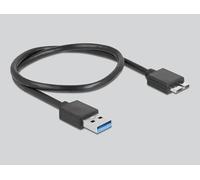 DeLOCK 42011 Boîtier de disques de Stockage Boîtier Disque Dur/SSD Noir 2.5"