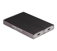 DELOCK 42028 - Boîtier externe 2x M.2 SATA/NVMe, USB 3.1