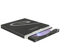 DeLOCK 42595 Blu-Ray ROM Noir lecteur de disques optiques - Lecteurs de disques optiques (Noir, Avant, horizontale, Ordinateur portable, Blu-Ray ROM, USB 3.0)